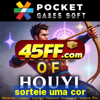 sorteie uma cor
